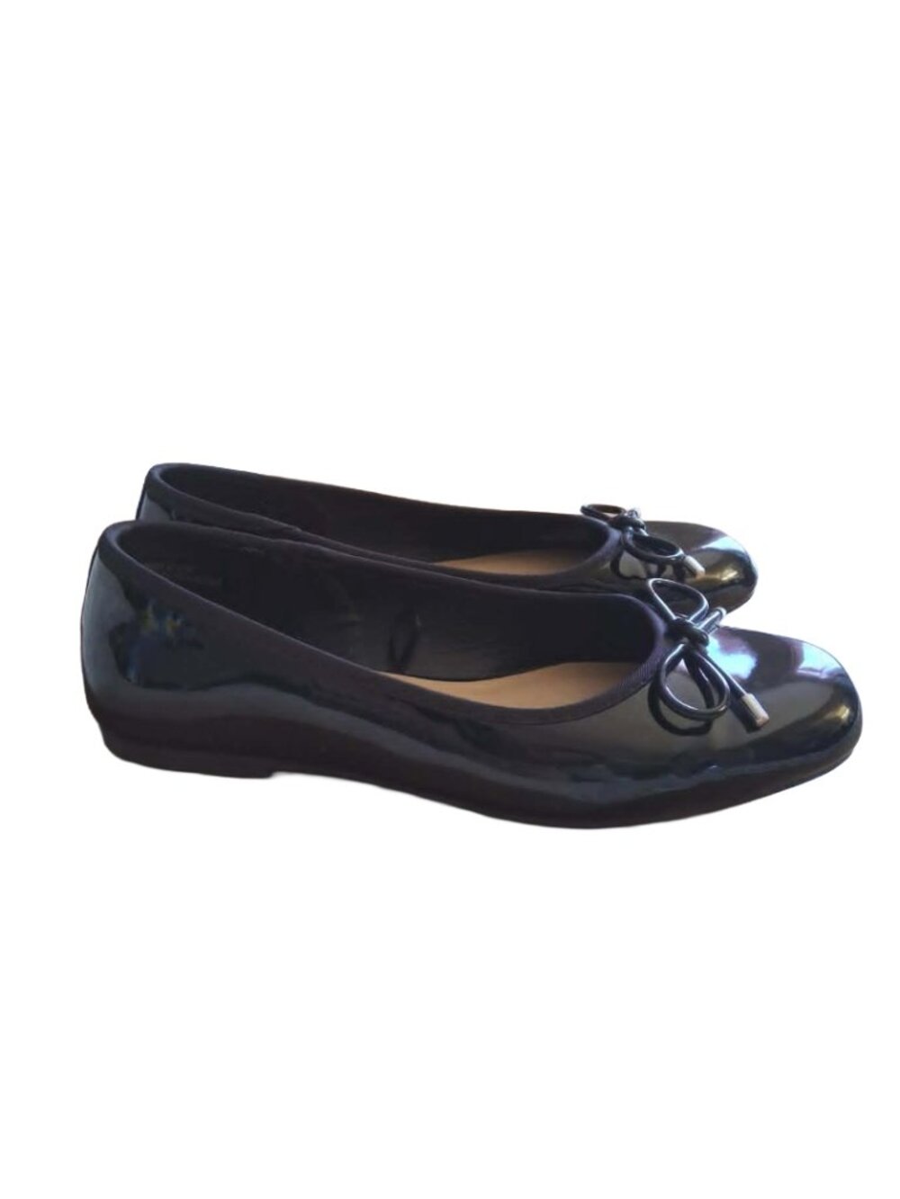Torrid Black Ballet Style Flats with Bows , Size 7.5WW